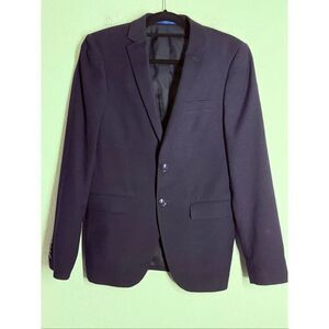 Avant Premier Men’s Wool Blend 2 Buttons Blazer Navy Blue Sz 44 EU/ 34 US* Notes